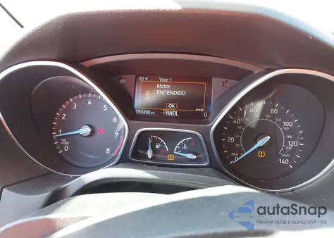 2015 Ford Focus Se из США, поврежденный, VIN 1FADP3F25FL207438